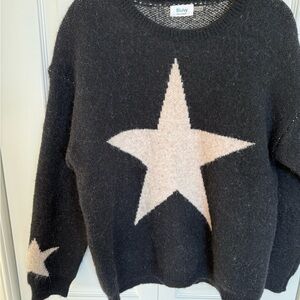 Blu Ivy Charcoal Star Sweater